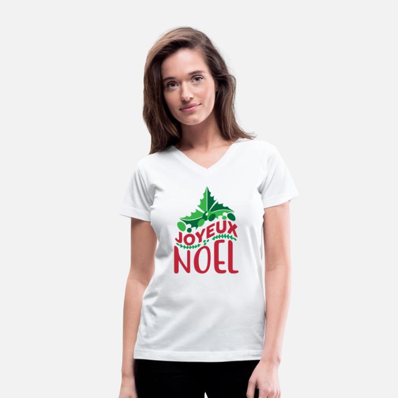 JOYEUX NOEL CRISTMAS FOR TYPOGRAPHY TSHIRT