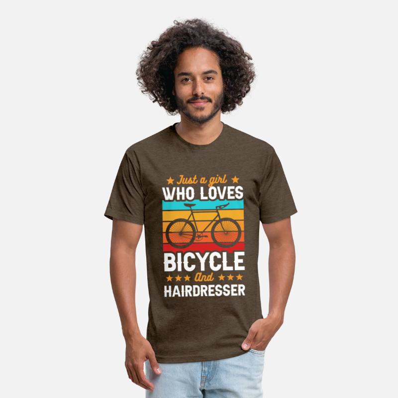 Just A Girl Who Loves Bicycle And Hairdresser