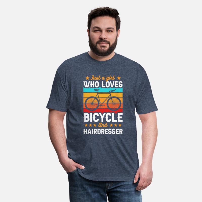 Just A Girl Who Loves Bicycle And Hairdresser
