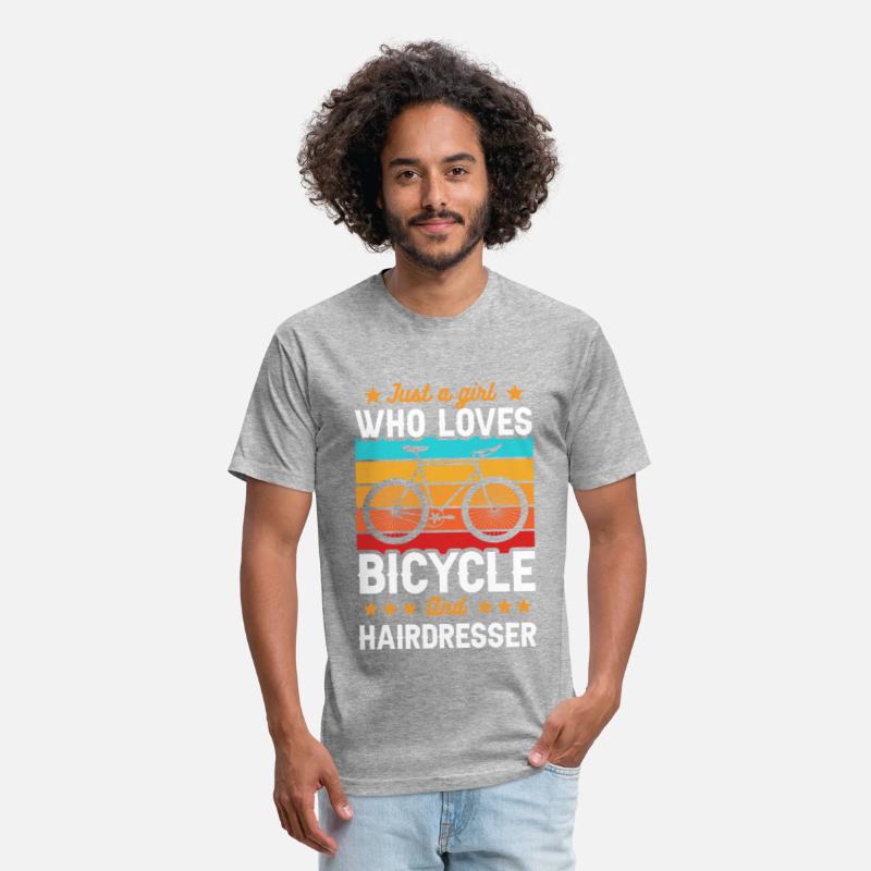 Just A Girl Who Loves Bicycle And Hairdresser