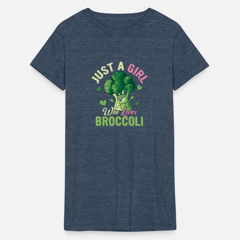 Just A Girl Who Loves Broccoli Vegetable Broccolie