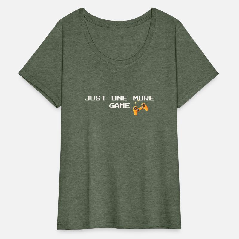 Just One More Game – Clean & Modern Gamer Shirt