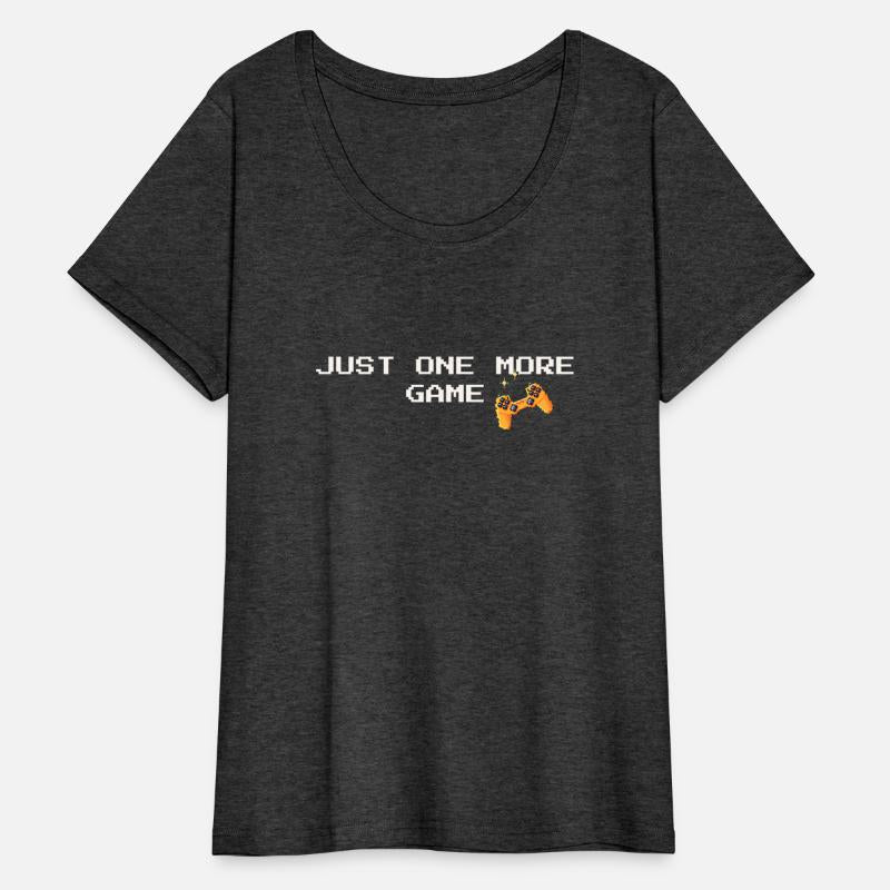 Just One More Game – Clean & Modern Gamer Shirt