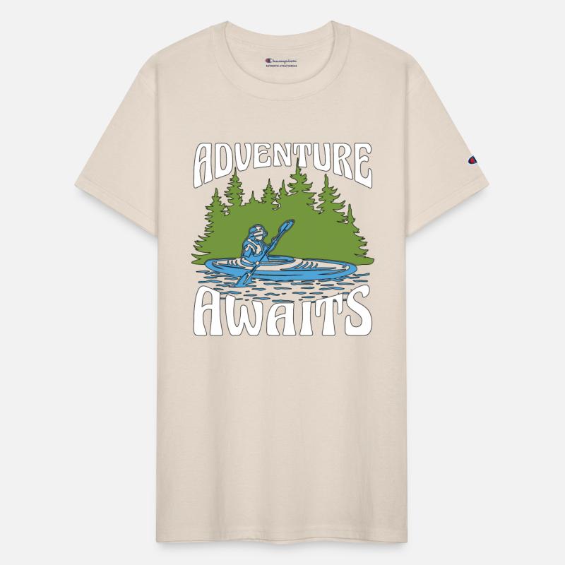 Kayaking Adventure Awaits Paddle Boat Kayak Lover