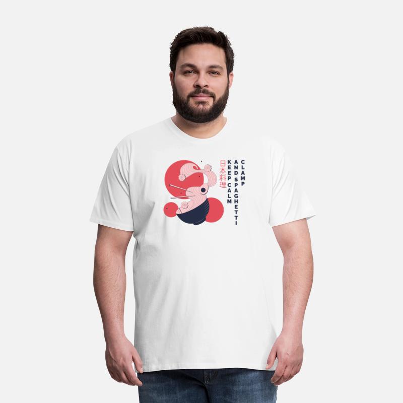 Keep Calm And Spaghetti Clamp Funny Food