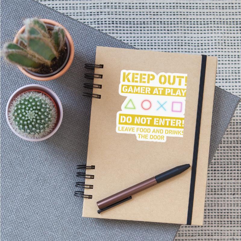 Keep Out Gamer At Play DO Not Enter