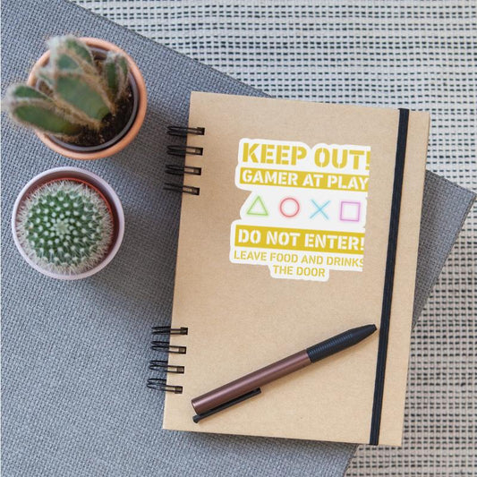 Keep Out Gamer At Play DO Not Enter