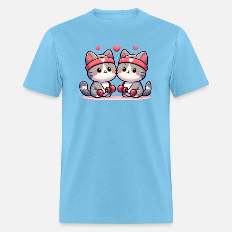 Kitten Dumbbell Duo Love