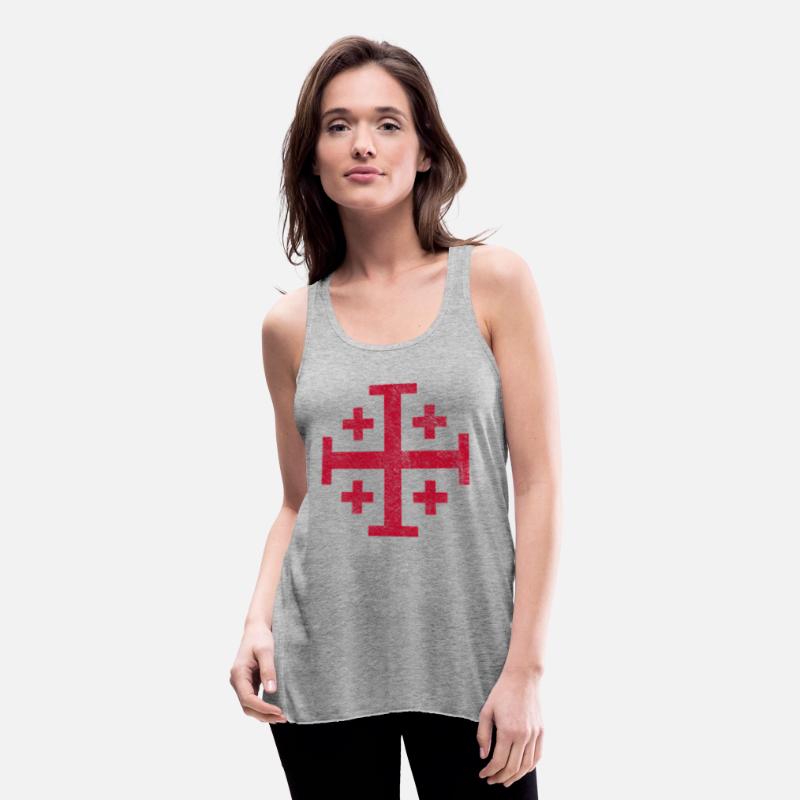 Knight'S Templar Jerusalem Cross Kingdom Of