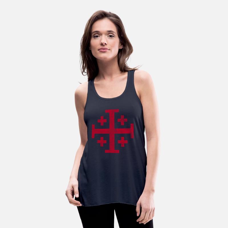 Knight'S Templar Jerusalem Cross Kingdom Of