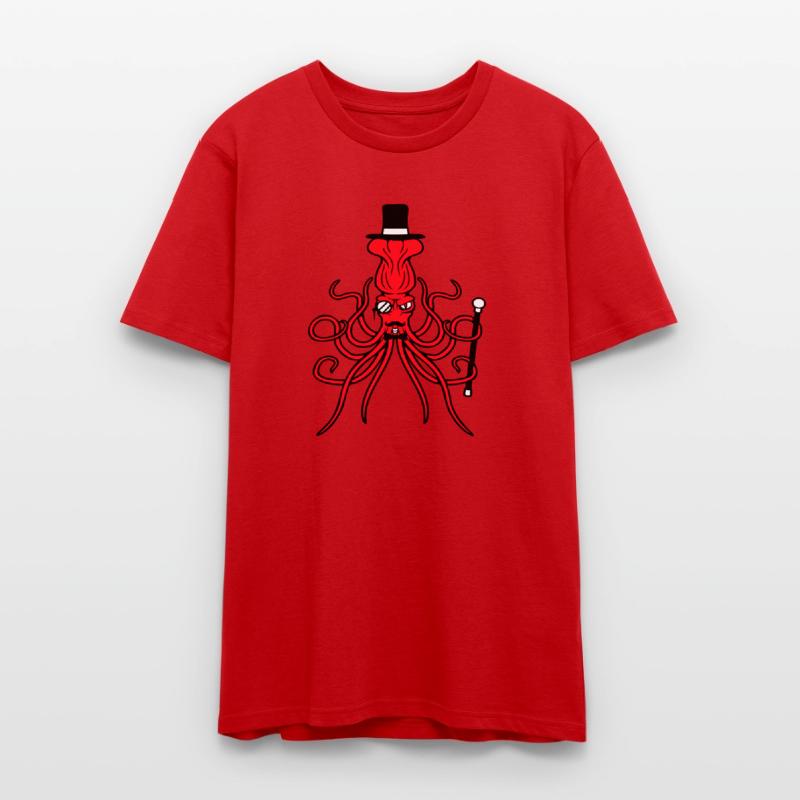 Kraken Mr. Sir top hat monocle glasses rich man