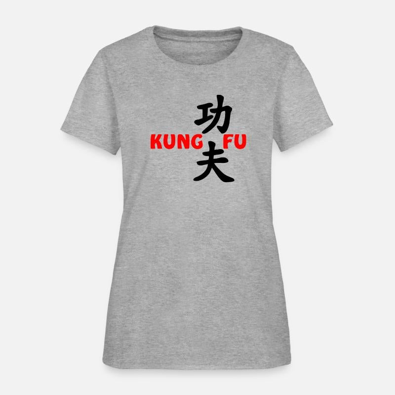 Kung fu chinese character red KUNG FU