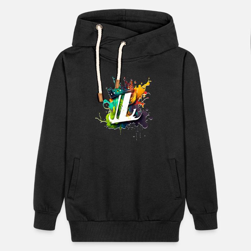 L Graffiti Initial Letter with 👑