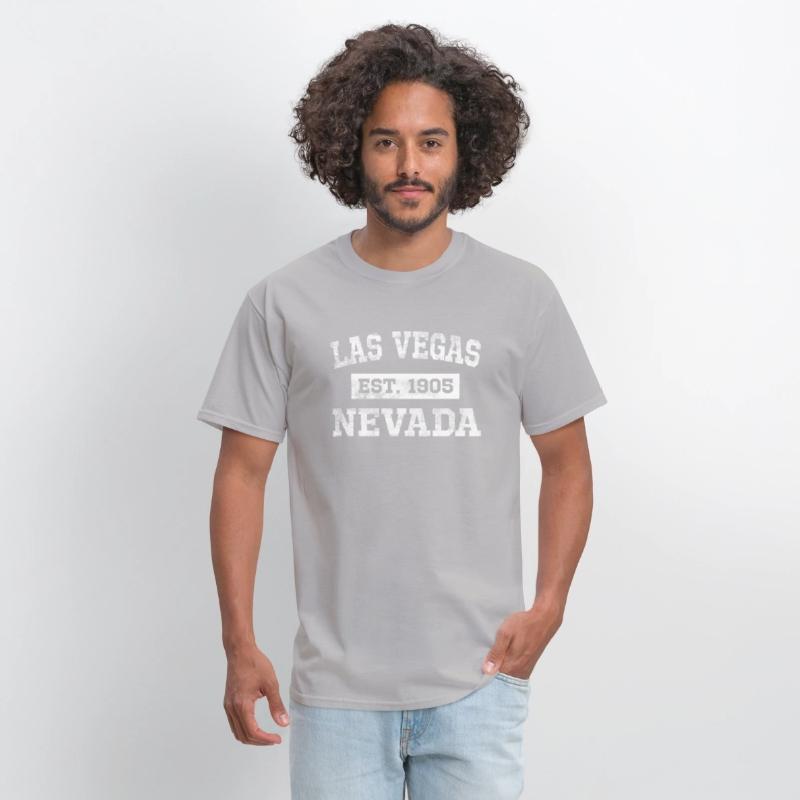 Las Vegas Nevada Est 1905 Distressed