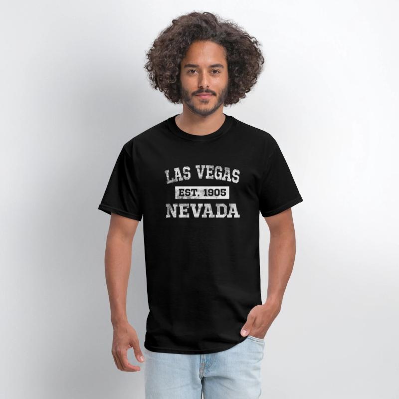 Las Vegas Nevada Est 1905 Distressed