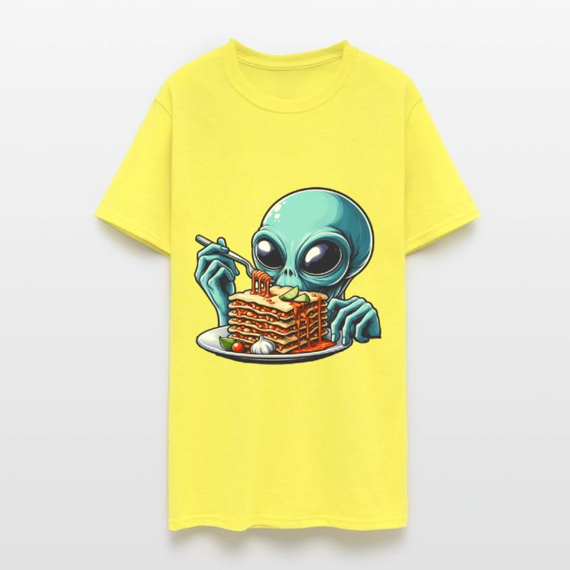 Lasagne-loving alien