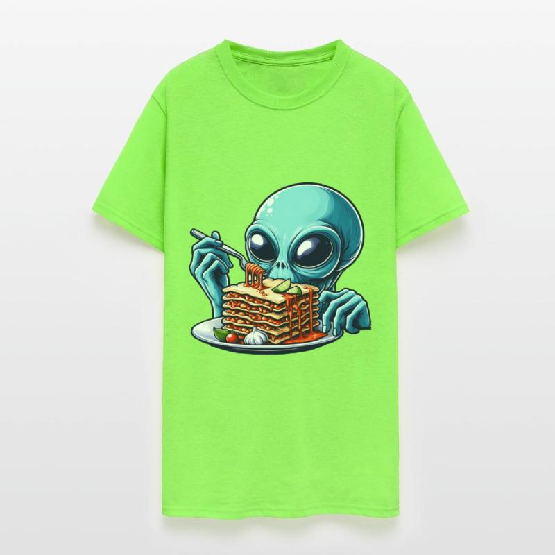 Lasagne-loving alien