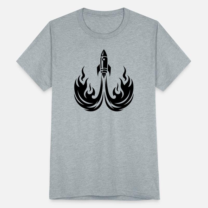 Launching Spaceship In Flames