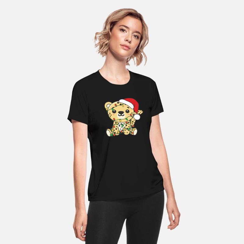 Leopard Christmas Winter Animals Leopard