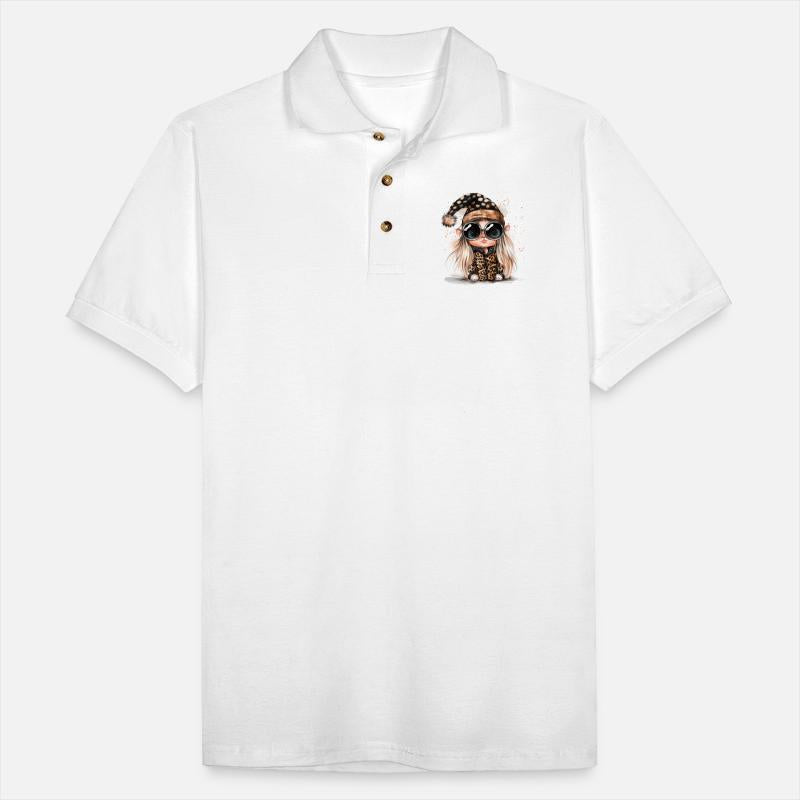 Leopard Print Gnome Clipart Images, Girly