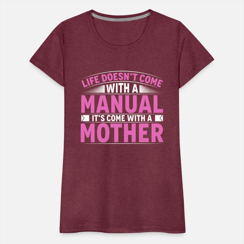 Life comes With Mother red