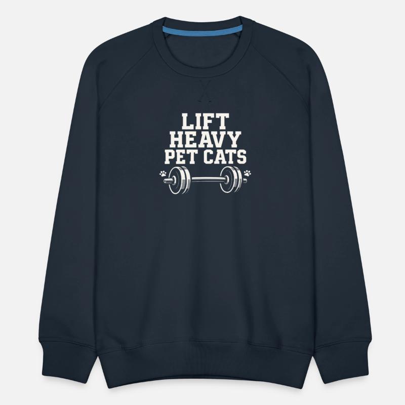 Lift Heavy Pet Cats Funny Fitness
