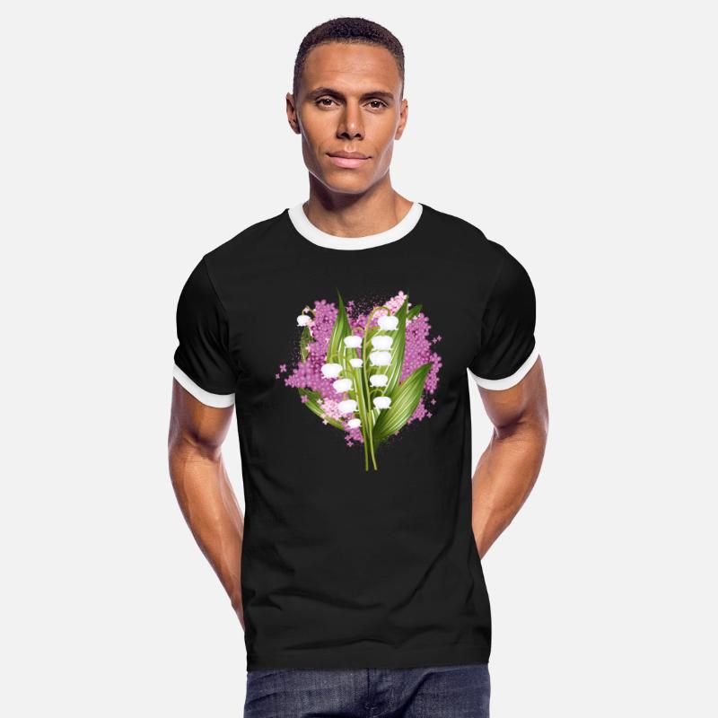 Lily of the valley and lilac bouquet