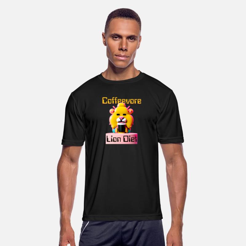 Lion Diet Coffeevore Coffee Lover Meat Lover Eater