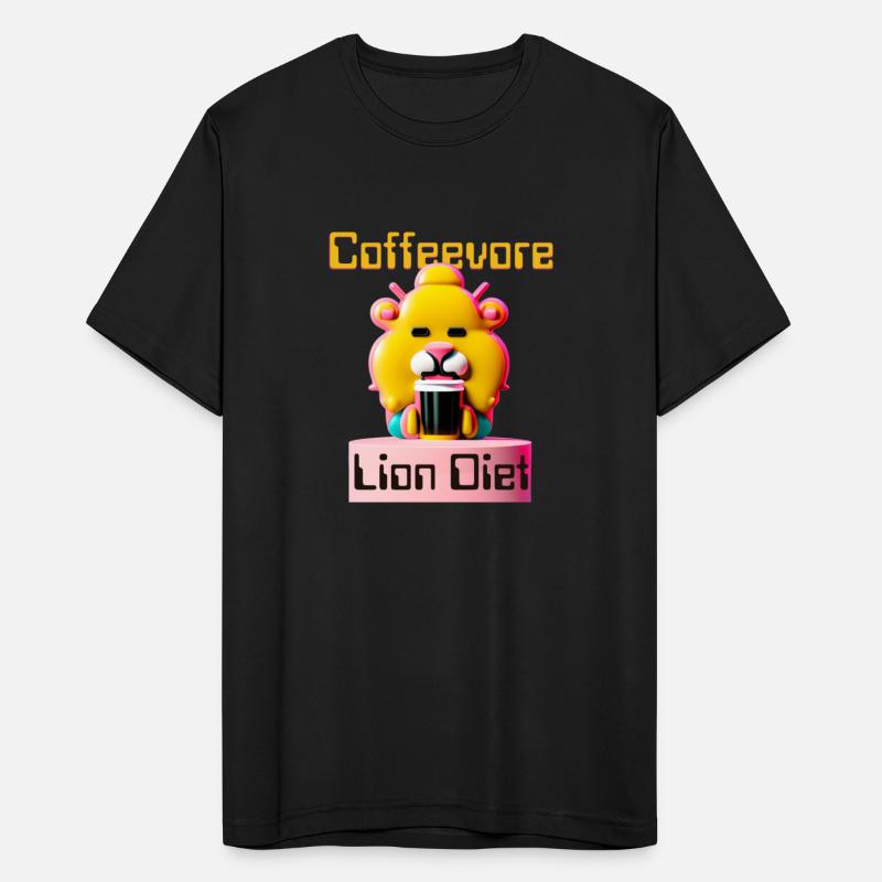 Lion Diet Coffeevore Coffee Lover Meat Lover Eater
