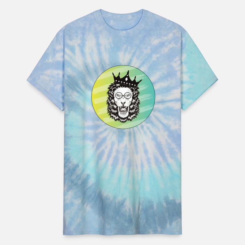 Lion Head Colorful Style