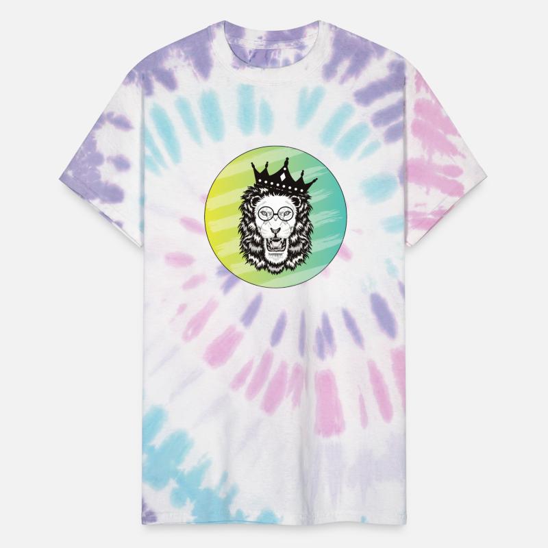 Lion Head Colorful Style