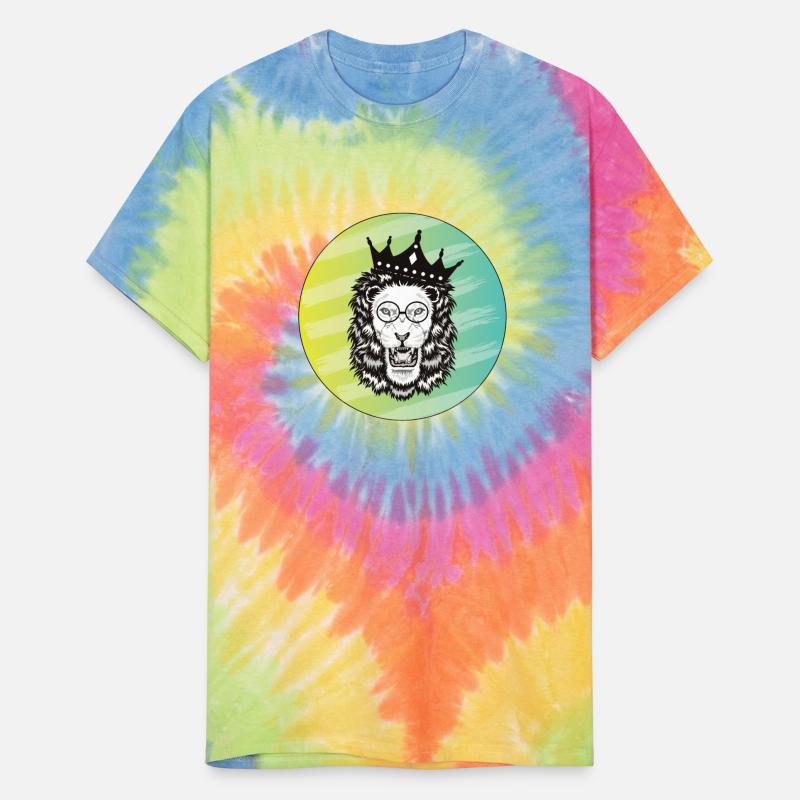 Lion Head Colorful Style