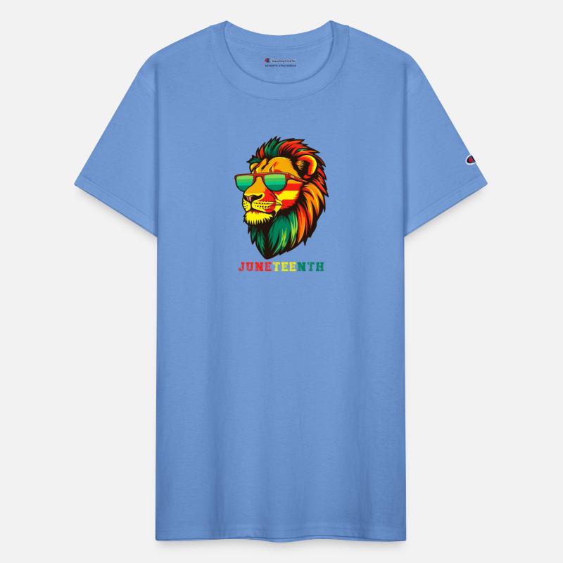 Lion Juneteenth African American Black History