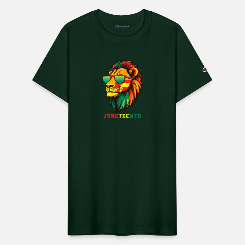 Lion Juneteenth African American Black History