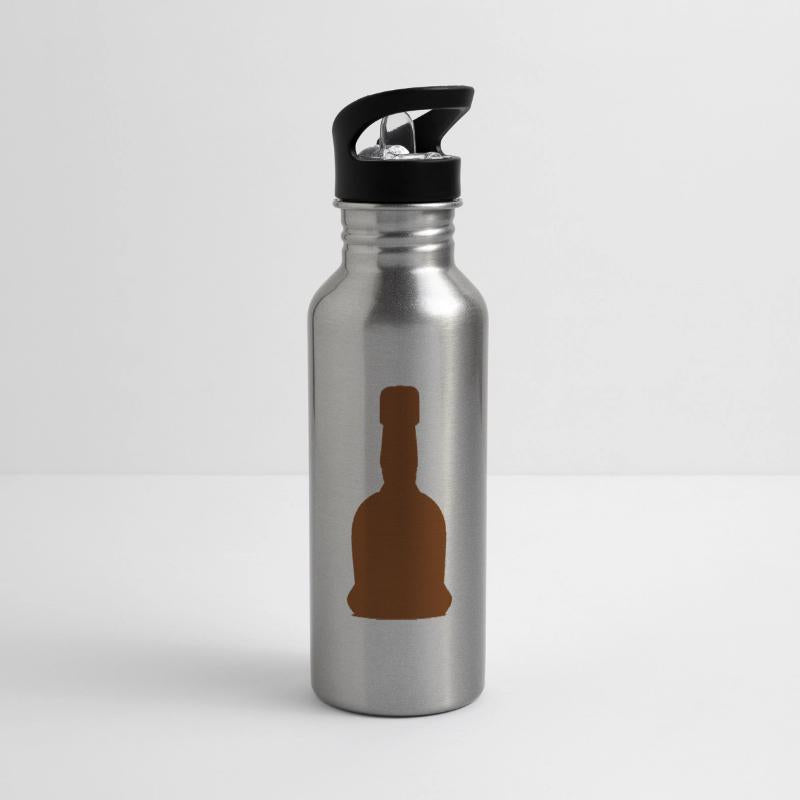 Liquor Bottle Vector Single Color