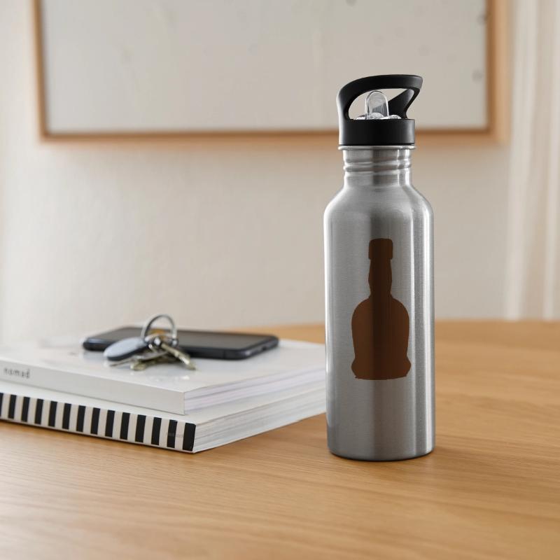 Liquor Bottle Vector Single Color