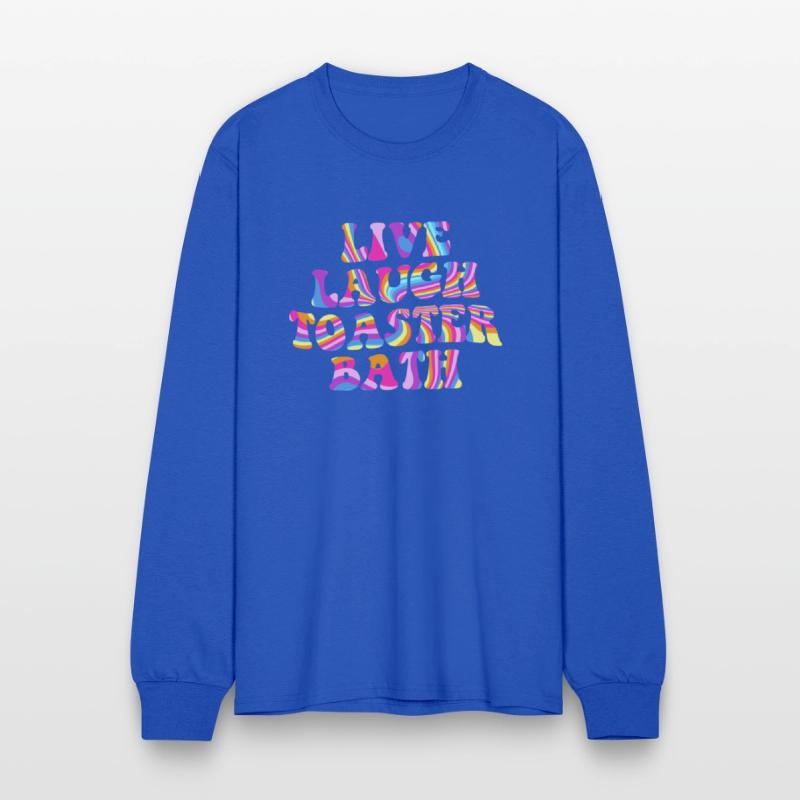 Live Laugh Toaster Bath Playful Groovy Bathroom