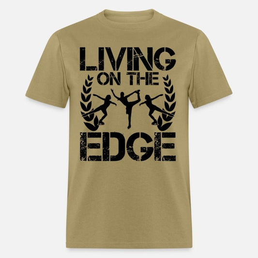 Living On The Edge Funny Ice Skating