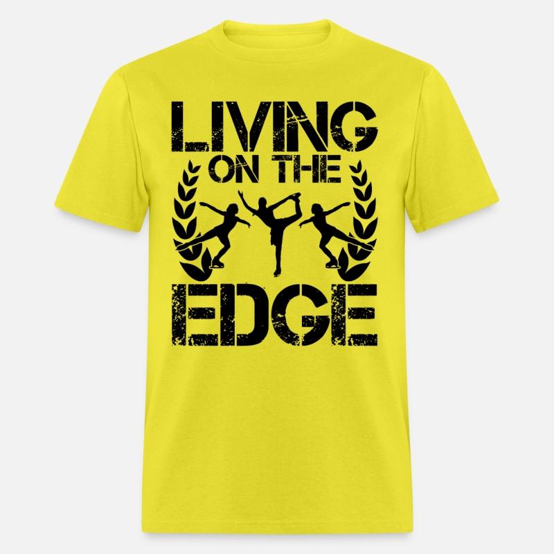 Living On The Edge Funny Ice Skating