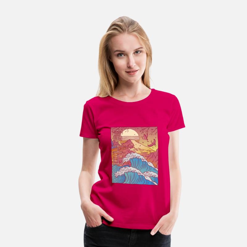 LoFi Vaporwave Kanagawa Wave Fuji Aesthetic Japan