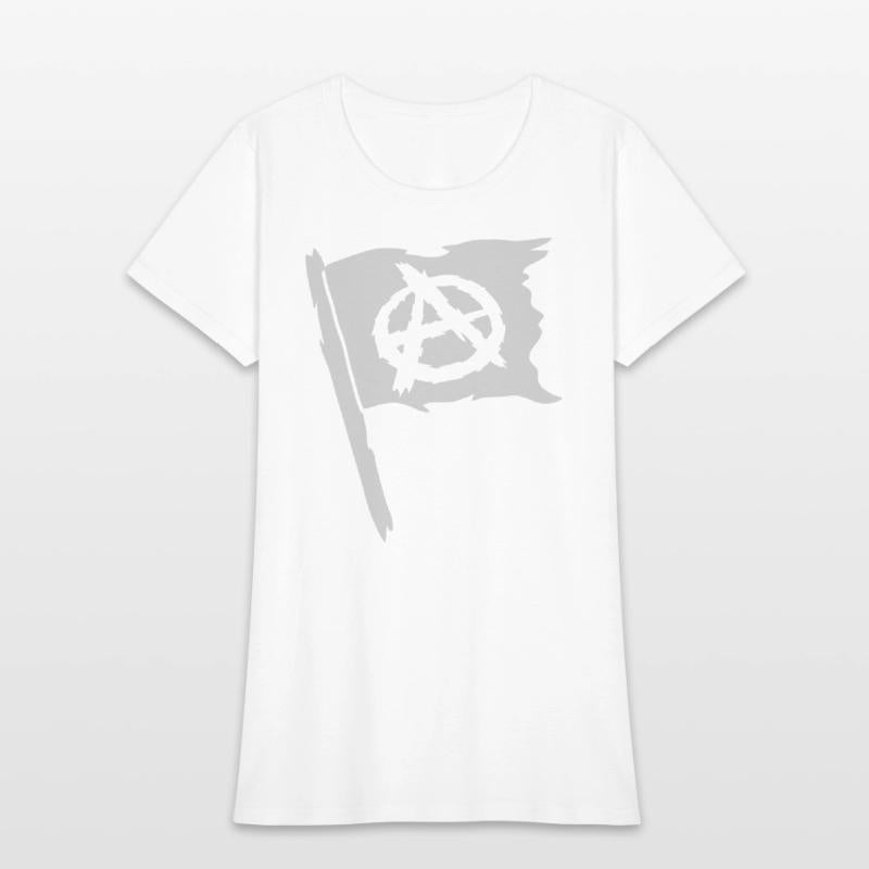 Logo flag anarchy symbol