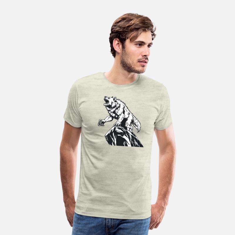 Lone Wolf Vector Art