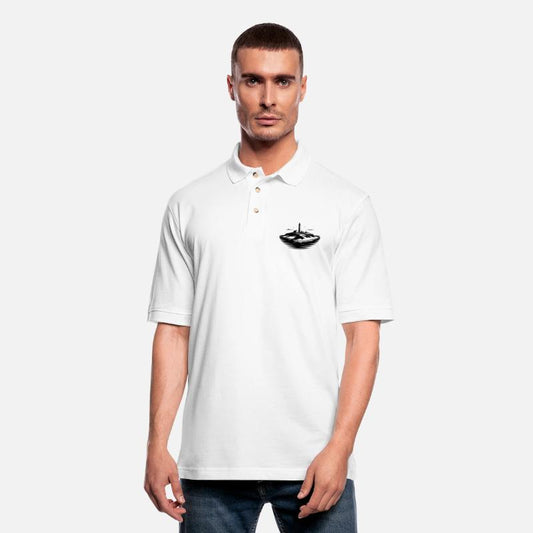 Lonely Island With Lighthouse On The Coast