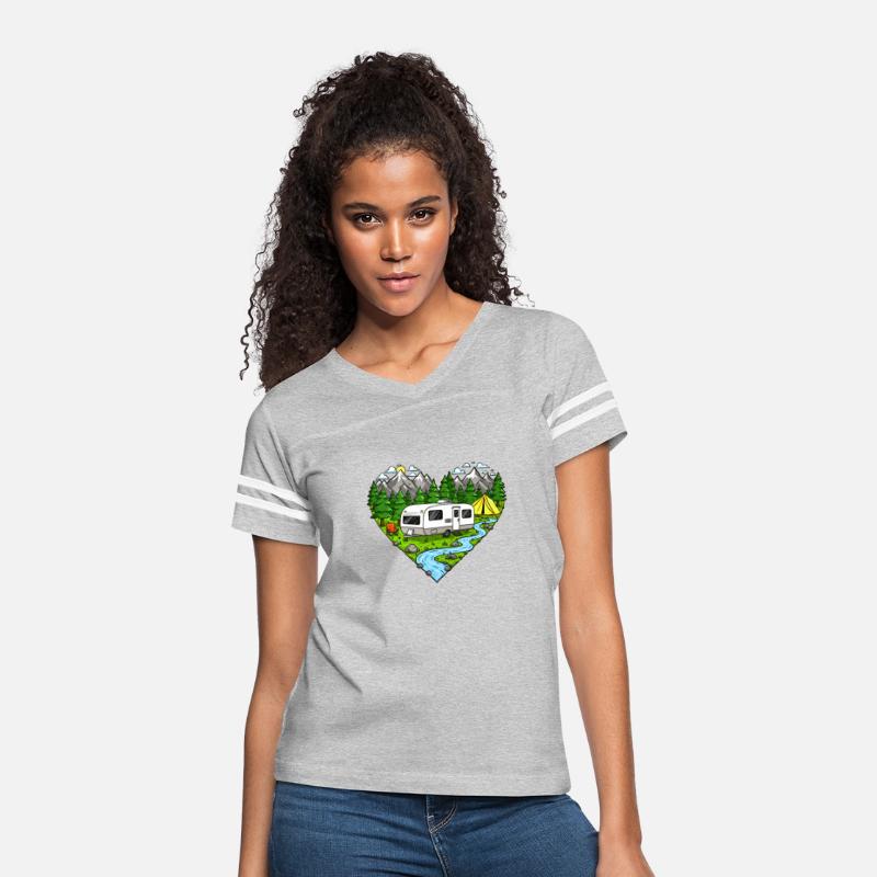 Love Camping - Camp In Nature Heart