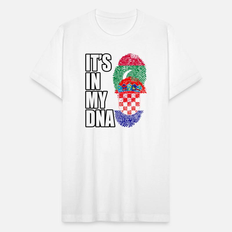 Maldivian And Croatian Mix Heritage DNA Flag
