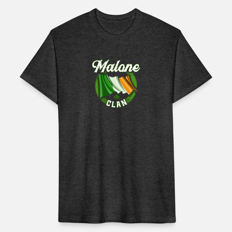 Malone Surname Irish Last Name Ireland Flag