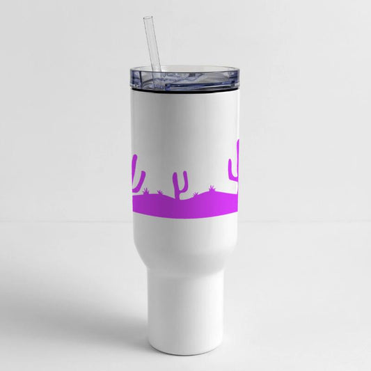 Many Cacti Cactus Desert Cool Purple Evening Night