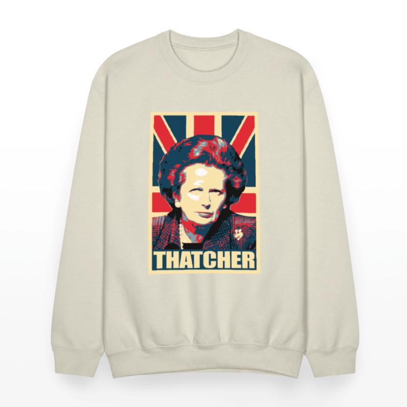 Margaret Thatcher Propaganda Poster Pop
