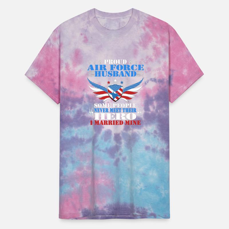 Mens Proud Air Force Husband - I Married Mine - Mi