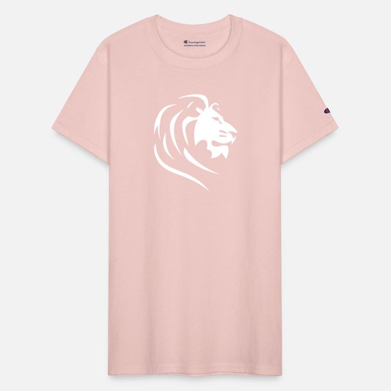 Mighty Lion Head With Mane Tattoo Style